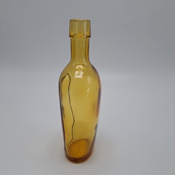 Wheaton NJ Reproduction Amber Glass Bottle Collectible - Picture 6 of 12